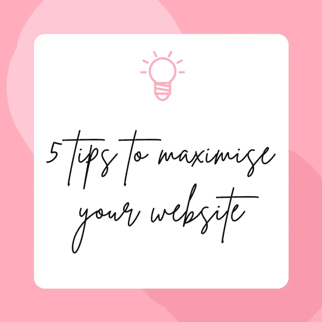 5 Tips to Maximise Your SEO